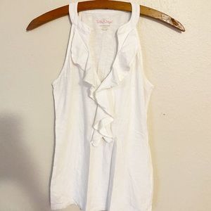 Lily Pulitzer ruffle tank
